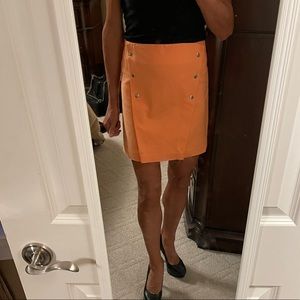 Zara mini skirt orange small S